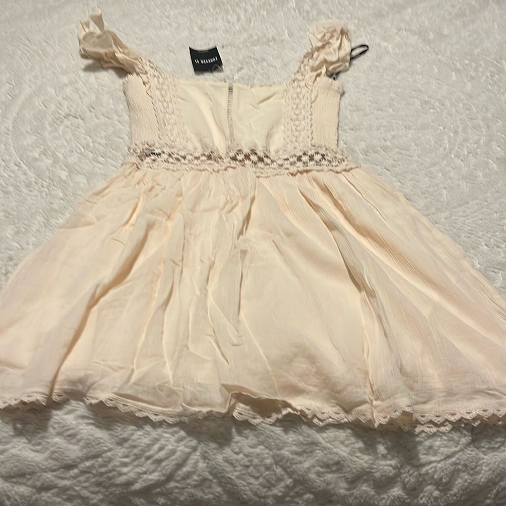 Beige summer dress